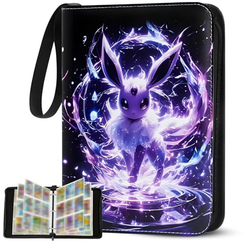 Sammelkarten Album, Sammelalbum für Karten, 50 Seiten 900 Karten Kapazität, Tragbarer Wasserdichter Kartenhalter, Sammelbuch Sammelmappe, Kollektion für Sportkarten, Geschenk für Kinder