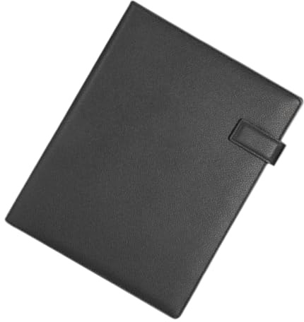 Classeur En Cuir À Fermeture Magnétique Organiseur De Documents Dossier Conférence Avec Tableau D'écriture Pour Bureau 250x320mm Organisateur Fichiers Avec Poches