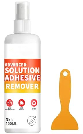 qixeuoa Spray de dissolvant de colle | Dissolvant pour ruban adhésif et étiquettes, autocollants de véhicule | pour film de fenêtre, voiture, camion, tracteur, remorque
