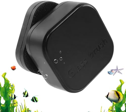 Cleaner in vetro magnetico per acquario, magnete detergente in vetro del
