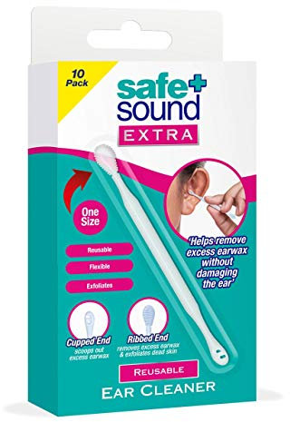 Safe and Sound Reusable Ear Cleaners, Pack of 10