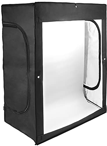 BeMatik - Studio fotografico portatile Scatola luminosa da 120 x 100 x 200 cm, 200 W