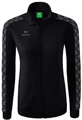 Erima Essential Team Tracktop Jacke Damen schwarz, 38 Damen