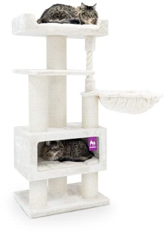 Petrebels Klösträd Parklane 131 färg kräm, extra tjocka stammar, 58 x 45 x 131 cm
