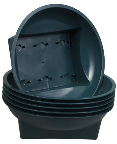 IWOWHERO 6pièces Pot De Fleurs Commémoratif De Jardinières Résistantes pour Et Jardins Support Élégant pour Fleurs Fraîches Ou Artificielles