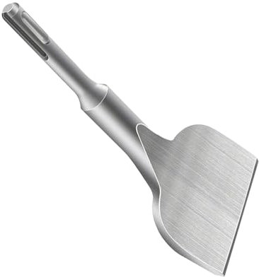Chisel Bits,Floor Tiles 3Inch Wide For Drills,Tools Chisel Set Metal End,Tile Remover Tool,Grout Scraper Angled Bent,Bolster Chisel,for Ceramics, Floor Tiles, Masonry & Concrete(SIZE:165 * 75mm)