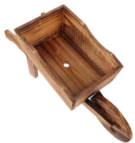 Hemobllo Pot De Fleurs Forme Brouette Jardinière Décorative pour Plante Pot Jardin Créatif