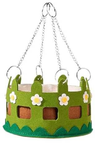 Hogvinnatil Hängematte für Frettchen | Versteckbett aus weichem Plüsch – Hängebett zum Klettern zum Schlafen und Training | Langeweile für Haustiere