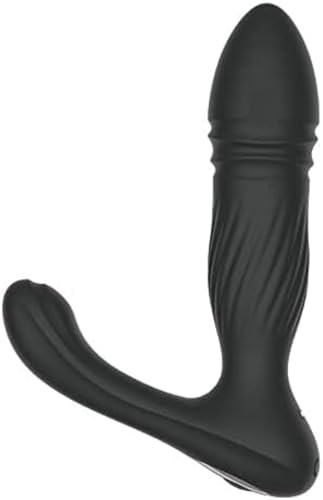Massaggiatore prostatico maschile telescopico, telecomando, sesso con impugnatura anale wireless a mano - Sex toys per uomini e donne di notte, viaggio ricaricabile, massaggiatore d