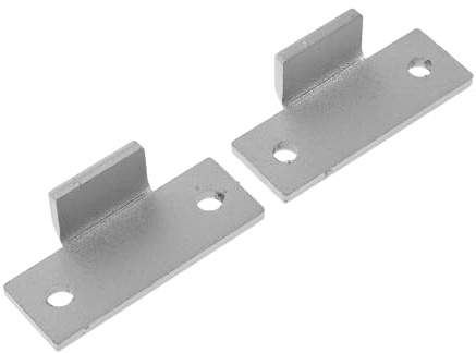 Vaguelly Kit Cerniere di Ricambio per Coperchio Antipolvere Giradischi Modello Sl-d2 Staffe Metalliche Resistenti per Riparazione e Manutenzione Accessori Vinile