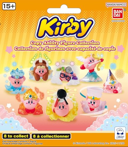 Kirby Gashapon Blind Packs Mini Figurines 5 cm Copy Ability Figure Collection Display (24)