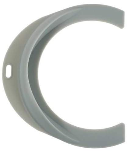 Healeved Silikon spillskydd för mat, 18-24 cm tallriksskydd, anpassad utrustning, enhandsassistans för tallrik, dagligt hjälpmedel för äldre, funktionshindrade och handikappade (grön)