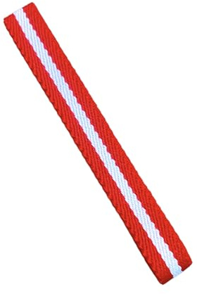 MIBANDERA Fotbollsarmband Madrid elastiskt Rödvitt sportarmband Elastisk Canvas Herr Kvinna., 1 cm ancho, Elastisk kanfas