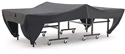 HUIOP Cubierta de Mesa de Ping-Pong para Interiores y Exteriores,Resistente al Agua,a Prueba de Polvo,Cubierta Protectora para Mesa de Tenis de Mesa