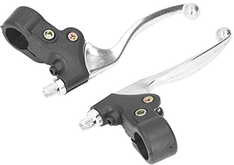 Bremshebel Fahrrad, Bremshebel Motorrad, 2pcs 22mm Lenkerbremshebel Links Rechts Universal Verschleißfester Bremshebel Fahrrad Bremshebel Rennrad Bremshebel für 47cc 49cc Pocket Bike ATV