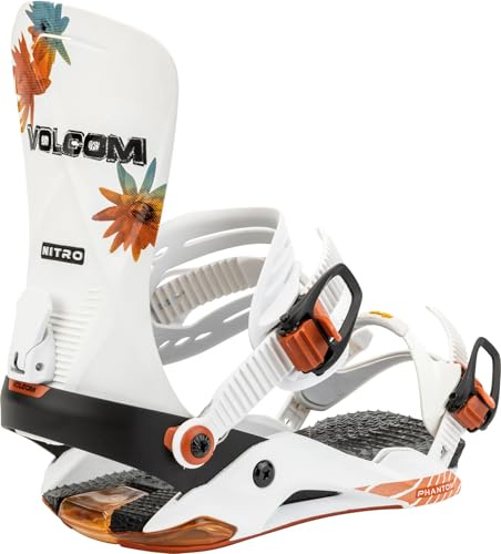 Nitro Phantom '30 Fixations de Snowboard pour Hommes, X Volcom, L