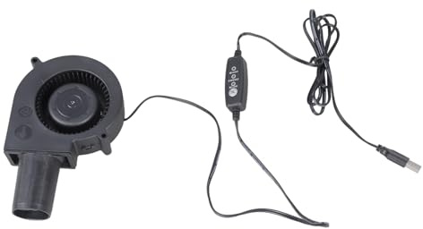 Ventilatore Elettrico In Plastica Con 3 Impostazioni Velocità Funzionamento Tramite USB Ideale Per Accensione Barbecue Ventilazione E Avventure All Aperta Flussi D Regolabili Ventilatore