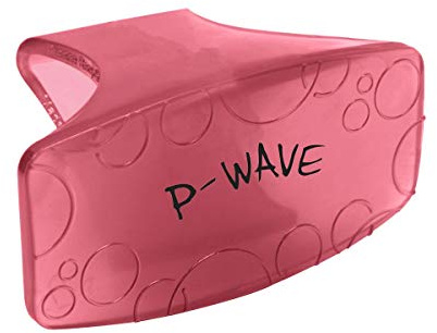 P-Wave Toilet Freshener Rim Block Clip, 12 Pack, 30 Day Recyclable Air Freshener for Bathrooms, Toilet bowls, Rooms, Cabinets, Office, Cars & Wardrobes, Gradually Releases Fragrance, Spiced Apple