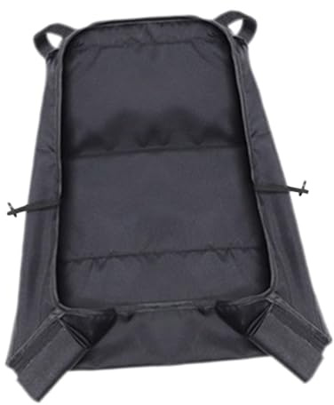 Colcolo Baby Stroller Bottom Basket, Pushchair Bottom Storage Bag, Baby Pram Accessories Organizer, Shopping Storage Case, Detachable Oxford Cloth Pocket Pram Basket for Shopping Travel Camping Black