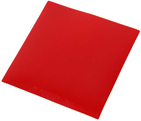 Superficie Adhesiva de Goma para Tenis de Mesa que Mejora la Rotación de la Pelota para Atletas de Fuerza Pequeña Rojo/Negro 1 Goma para Jugadores de Pong (rojo)