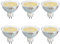 Akynite MR16 GU5.3 5W 12V LED Luz Neutra 4000K, Ø50mm, 500LM, Equivalente a Bombilla Halógena GU5.3 35W 50W, 120 Grados, Focos LED GU5.3 AC/DC 12V para Baño/Cocina, no regulable, pack de 6