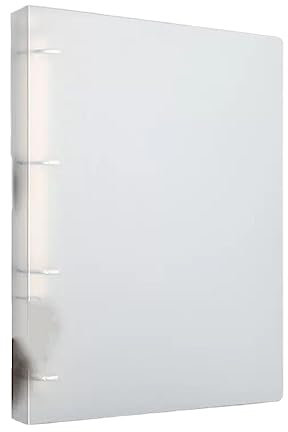 Carpeta de rotafolios A4 de cuatro agujeros, multicolor, de gran capacidad, for almacenamiento de datos, libro, bolsa de archivo de té, carpeta de rotafolios de plástico, organizador de archivos (Col