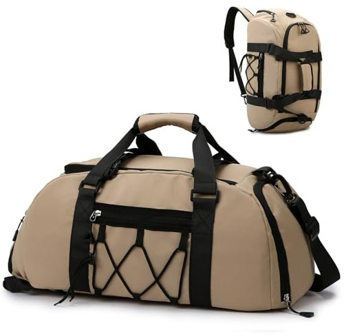 Travistar Sporttasche Damen Herren Reisetasche Rucksack - 30 L Wasserdichter Trainingsbeutel mit Schuhfach Nassfach Travel Duffle Bag Schwimmtasche Fitnesstasche für Reisen, Fitness, Sport, Weekender