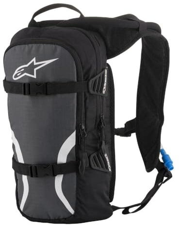 Alpinestars Iguana Hydration Mochila (Black Anthracite White, 6 L)