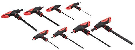 Amazon Basics Lot de clés Allen à manche en T, 8 pièces - 2 - 10 mm