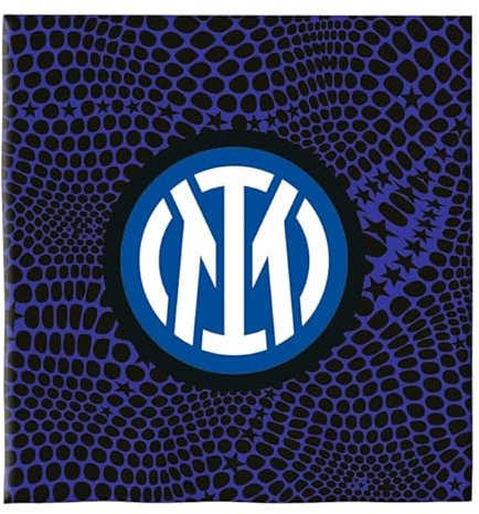 Tovaglioli in carta Inter 33x33cm confezione da 20 tovaglioli PRODOTTO UFFICIALE