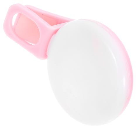 DIYEAH Lampe De Remplissage pour Selfie Téléphone Mini Lampe Photo Portable Maquillage LED Douce Outil Éclairage Compact pour Photos