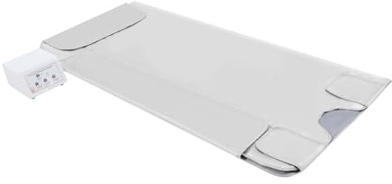 TTISJHK infraröd bastufilt infraröd filt termisk filt detox terapi bastu filt bärbar bastufilt för varm svettning, avkoppling, detox och återhämtning från övningar, 180 x 80 cm