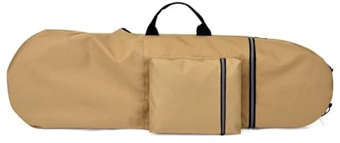KHASCBNF Sac De Skateboard Etanche Sac à Dos de Rangement for Skateboard, Tissu Oxford, for équipement plongée, Fermeture Cordon, Accessoires Skate(Dark Green)