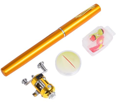 Pen Fishing Rod, Pen Rod Pocket fiskespö | Pen Rod And Reel Combo för , födelsedagar, helgdagar, andra speciella tillfällen
