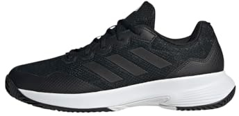 adidas Hombre Gamecourt 2.0 Tennis Shoes, Core Black / Core Black / Grey Four, 42 2/3 EU