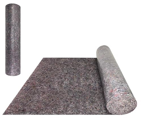 Suusolny 50m Rolle Malervlies Abdeckvlies 1 m x 50 m Gewicht 180 g/m² mit PE Abdeckflies Vlies Schutzvlies Beschichtung Oberflächenschutz Abdeckfolie für Heimwerker & Maler