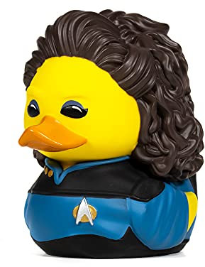 TUBBZ Boxed Edition Deanna Troi Collectible Vinyl Rubber Duck Figure - Official Star Trek Merchandise - Sci-Fi TV, Movies & Video Games