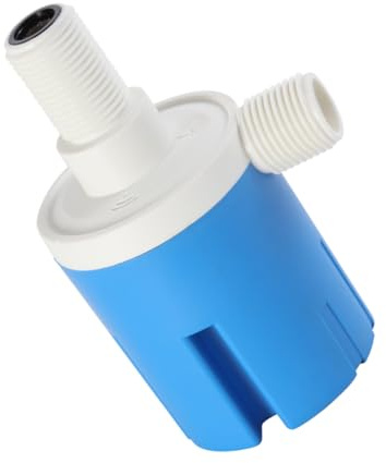 Hemobllo Válvula de Flotador Automática para Control Agua y Azul Instalación y Agua Electricidad