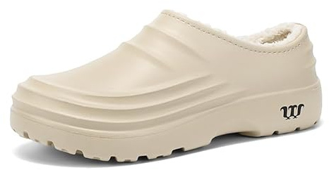 FLIOZY Chaussures de Cuisine antidérapantes pour Hommes et Femmes, résistantes à l'huile et imperméables, avec Semelles antidérapantes en Caoutchouc, Sabots de Travail Confortables
