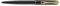 DIPLOMAT Traveller Easyflow Kugelschreiber, Schwarz/goldfarben, 1 Stück (1er Pack)