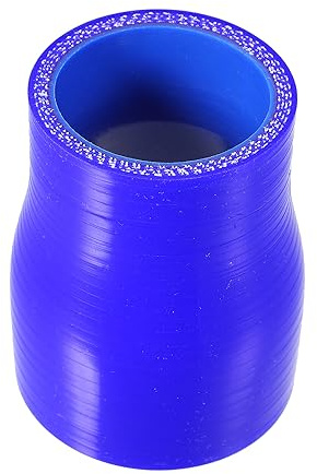 QUARKZMAN 40-51mm 1.6-2 ID Liscio Accoppiatore Silicone Tubo Flessibile Blu per Auto