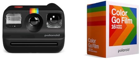 Polaroid Go Generation 2 Black & Pellicola a colori per Polaroid Set GO Polaroid GO Generation 2Go - Confezione doppia