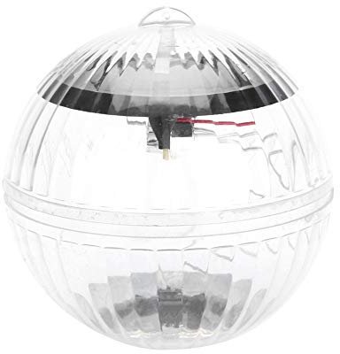Wifehelper Lámpara de Bola Flotante con Energía Solar, Lámpara Decorativa Impermeable con Función de Encendido y Apagado Automático, Luz Cambiante Multicolor para Jardín, Piscina