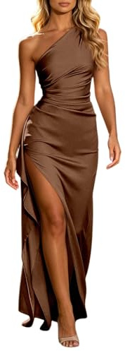 Générique Robe Longue Femme Cocktail Casual Soirée Fluide Romantique Portefeuille Col V Fleurie Mousseline Automne Mariage Cérémonie Légère Souple Douce A80