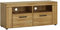 Möbel to go Cortina 2 Schublade TV-Schrank, Grandson Eiche, 1276 x 558 x 409 mm