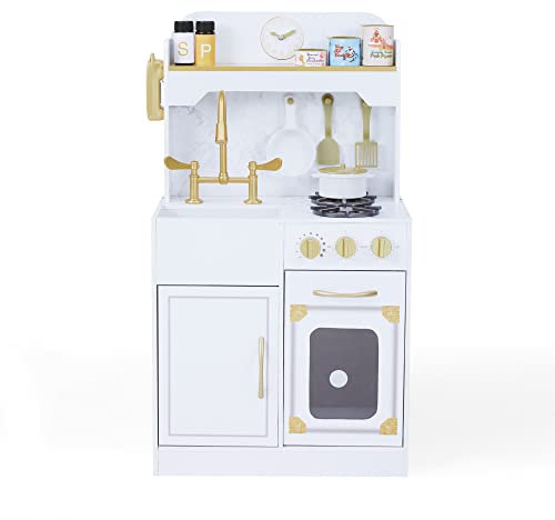 Teamson Kids - Versailles Petite Classic Play Kitchen - Weiß