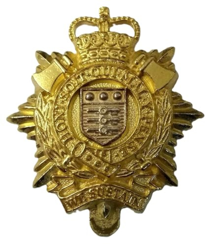 RLC Hat Badge For No1 & No2 Peaked Caps & Berets Royal Logistics Corps