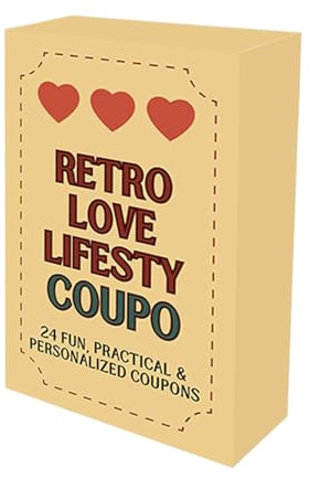 Libro coupon | 24 pezzi di carte coupon,Set di carte romantiche per coppie | San coppie