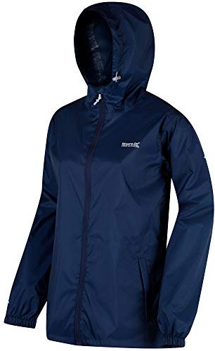 Regatta - Chaqueta Impermeable con Capucha Modelo PK It Jkt III para Chica/Mujer (42 EU) (Medianoche)