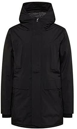 Killtec Kow 115 Mn Prk - Parka invernale con cappuccio, Uomo, Parka funzionale con cappuccio, 37156-000, Nero, L